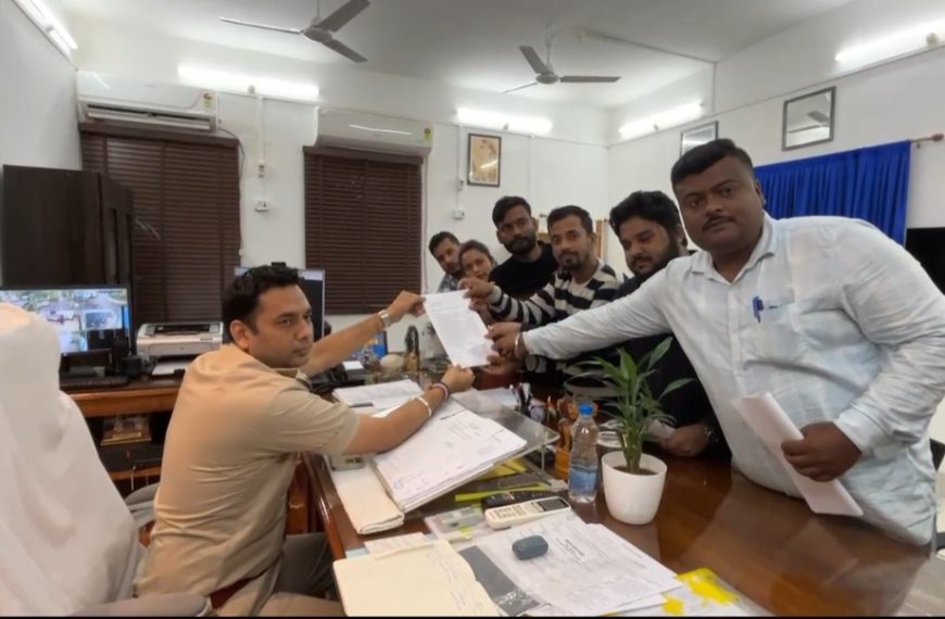 উত্তর জেলায় বেআইনি কার্যকলাপ বৃদ্ধির অভিযোগ, পুলিশ সুপারের কাছে সাংবাদিকদের ডেপুটেশন