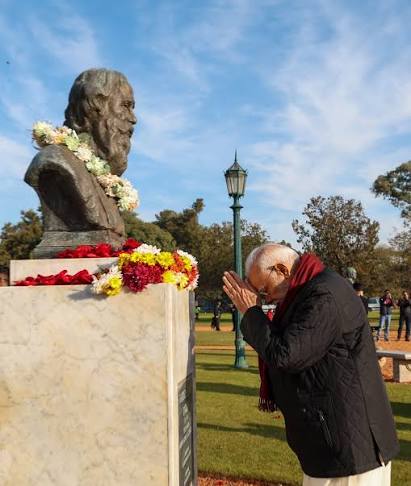 ‘মহান সাহিত্যিক ও চিন্তাবিদ’: রবীন্দ্রনাথ ঠাকুরকে শ্রদ্ধা জানালেন প্রধানমন্ত্রী মোদি
