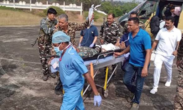 ঝাড়খণ্ডে মাওবাদী আইইডি বিস্ফোরণে গুরুতর জখম সিআরপিএফ জওয়ান, রাঁচিতে এয়ারলিফট