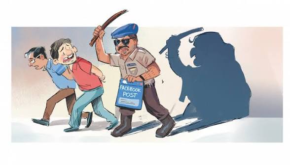 ব্যঙ্গচিত্র পোস্টে গ্রেফতার, উদ্বেগ মানবাধিকার সংগঠনের