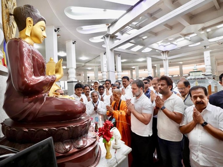 বুদ্ধ পূর্ণিমায় অহিংসা ও শান্তির বার্তা, গৌতম বুদ্ধের শিক্ষাকে স্মরণ করলেন রাহুল গান্ধী