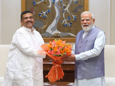 দিল্লিতে প্রধানমন্ত্রী মোদির সঙ্গে সাক্ষাৎ মুখ্যমন্ত্রী শুভেন্দু অধিকারীর, বাংলার উন্নয়নে কেন্দ্রের পূর্ণ সহায়তার আশ্বাস