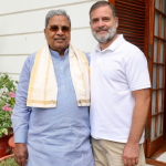 মুখ্যমন্ত্রী পদ ছাড়ার একদিন পর রাহুল গান্ধীর সঙ্গে সাক্ষাৎ সিদ্ধারামাইয়ার