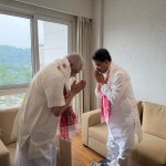 বিজেপির সর্বভারতীয় সাধারণ সম্পাদকের সঙ্গে সাক্ষাৎমুখ্যমন্ত্রীর