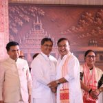 দ্বিতীয়বার মুখ্যমন্ত্রী হিসেবে শপথ নিলেন হিমন্ত বিশ্ব শর্মা, উপস্থিত রাজ্যের মুখ্যমন্ত্রী ও প্রদেশ বিজেপি সভাপতি