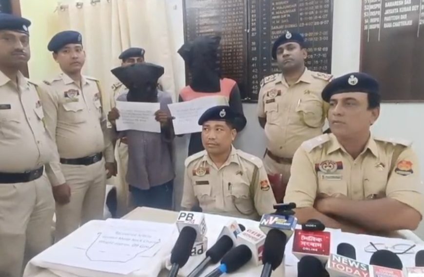 পুলিশ অভিযানে দুই চোর আটক, উদ্ধার ৯ গ্রাম স্বর্ণের চেইন