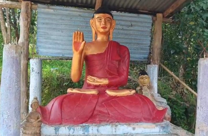 মন্দির নির্মাণের প্রতিশ্রুতি ঘিরে ক্ষোভ, মন্ত্রী সান্তনা চাকমার বিরুদ্ধে অভিযোগ এলাকাবাসীর