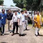 মুহুরীপুর প্রাথমিক স্বাস্থ্য কেন্দ্র পরিদর্শন করেন কেন্দ্রীয় প্রতিনিধি দল