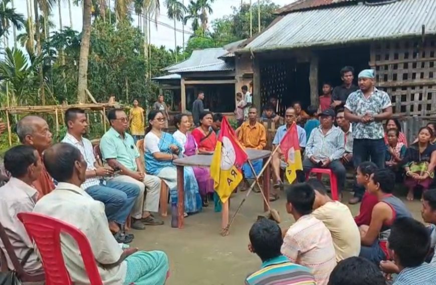 পেচারথলে তিপ্রা মথার যোগদান সভা, ৬৭ পরিবারের ২১৫ ভোটারের দলবদল