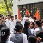 ফলাফল ও ফর্মফিলাপ সমস্যাকে কেন্দ্র করে বিলোনিয়া বিদ্যাসাগর মহাবিদ্যালয়ে এবিভিপির বিক্ষোভ