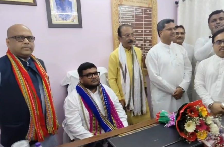 দলীয় কর্মীদের সঙ্গে নিয়ে তৃণমূল স্তর পর্যন্ত দলকে শক্তিশালী করাই মূল লক্ষ্য: নবনিযুক্ত প্রদেশ বিজেপি সভাপতি