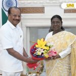 রাষ্ট্রপতি ভবনে রাষ্ট্রপতির সঙ্গে রাজ্যপালের সাক্ষাৎ