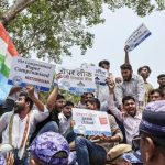 নিট প্রশ্নফাঁস ইস্যুতে দিল্লিতে এনএসইউআই-এর বিক্ষোভ, ধর্মেন্দ্র প্রধানের ইস্তফা ও এনটিএ নিষিদ্ধের দাবি