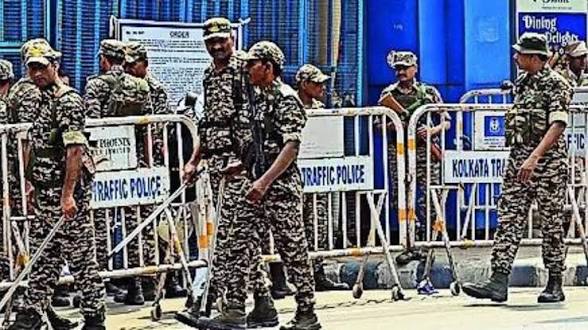 বিধাননগর গণনা কেন্দ্রের বাইরে তৃণমূল-বিজেপি সংঘর্ষ, পরিস্থিতি নিয়ন্ত্রণে নিরাপত্তা জোরদার