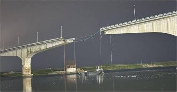 বিক্রমশীলা সেতুর অংশ ভেঙে পড়া: তৎপর বিহার সরকার, সেনার সাহায্য চাওয়া হল
