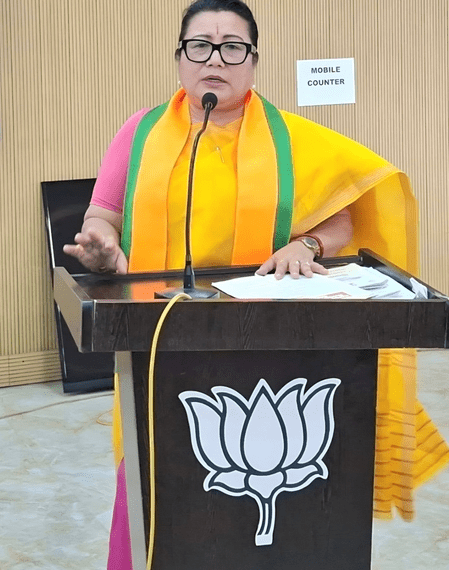 রাজ্যসভায় শারদা দেবীর মনোনয়ন নারীর ক্ষমতায়নে বিজেপির অঙ্গীকারের প্রতিফলন: মণিপুরের মুখ্যমন্ত্রী