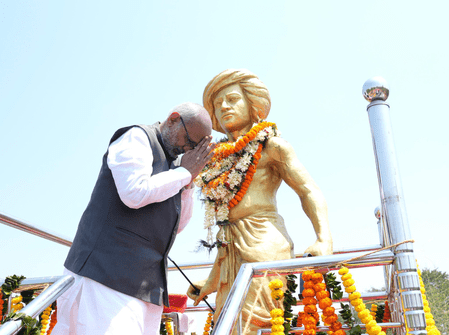 বিরসা মুন্ডার আত্মত্যাগ ও আদর্শ আজও অনুপ্রেরণা, শহিদ দিবসে শ্রদ্ধার্ঘ্য বিজেপি, উপরাষ্ট্রপতি ও অসমের মুখ্যমন্ত্রীর