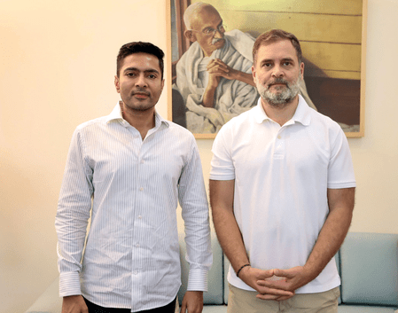 রাহুল গান্ধীকে জন্মদিনের শুভেচ্ছা অভিষেক বন্দ্যোপাধ্যায়ের, বললেন “এভাবেই উজ্জ্বল থাকুন”