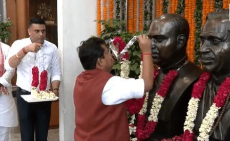 অনুচ্ছেদ ৩৭০ বিলোপই ড. শ্যামাপ্রসাদ মুখোপাধ্যায়ের প্রতি প্রকৃত শ্রদ্ধাঞ্জলি: নীতিন নবীন