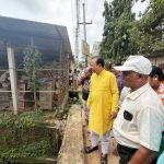 বিদ্যাসাগর এলাকায় জলাবদ্ধতা সমস্যা সমাধানে স্থায়ী সমাধানের আশ্বাস সাংসদ রাজীব ভট্টাচার্যের