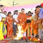 ১২ বছরের পথচলা উদযাপন, ইন্দ্রনগর কালী বাড়িতে যজ্ঞ ও প্রার্থনায় মন্ত্রী টিংকু রায় সহ দলীয় নেতৃত্বগণ