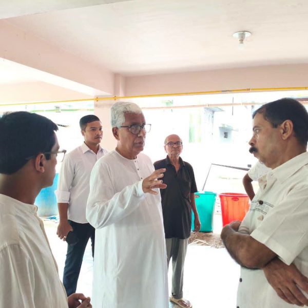রামনগর বিস্ফোরণস্থল পরিদর্শনে মানিক সরকার, মৃত শুভ্রজিতের পরিবারের&hellip;