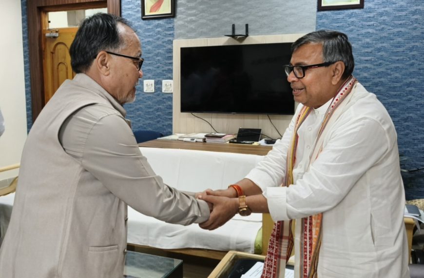 নাগাল্যান্ডের নবায়নযোগ্য শক্তি বিষয়ক উপদেষ্টার সঙ্গে বৈঠকে মন্ত্রী রতন লাল নাথ, আন্তঃরাজ্য সহযোগিতা জোরদারে গুরুত্ব