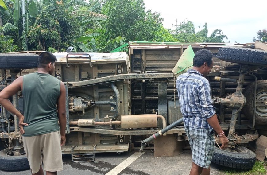 বিশ্রামগঞ্জে বলেরো পিকআপ ও মারুতি অল্টোর মুখোমুখি সংঘর্ষ, গুরুতরসহ আহত ৪ 