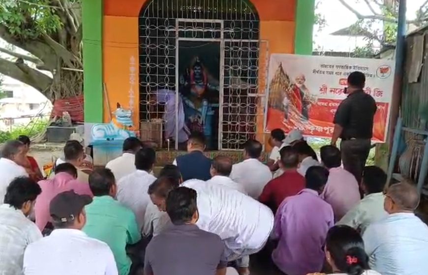প্রধানমন্ত্রীর সুস্বাস্থ্য ও দীর্ঘায়ু কামনায় চাকমাঘাটে বিশেষ পূজার্চনা