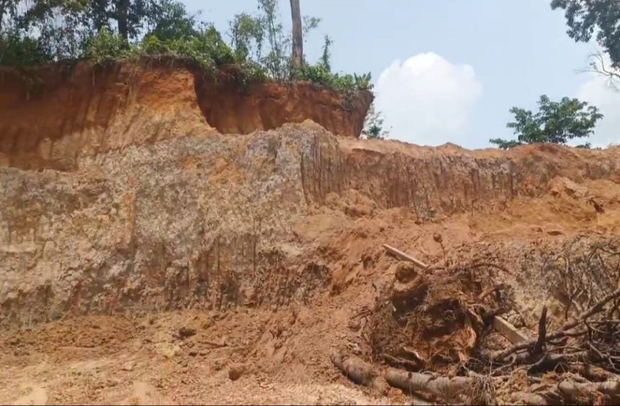 বগাফা বনদপ্তরের জমি থেকে মাটি কাটার অভিযোগ, প্রশাসনের হস্তক্ষেপ দাবি এলাকাবাসীর