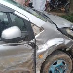 বিশালগড় বাইপাসে বেপরোয়া গাড়ির ধাক্কা, আহত বিদ্যুৎ নিগমেরচালক, অভিযুক্ত আটক
