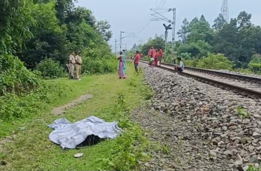 চুরাইবাড়িতে রেললাইনের পাশে ব্যক্তির দেহ উদ্ধার, তদন্তে পুলিশ