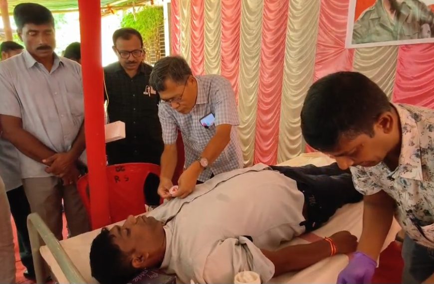 চে গুয়েভারার জন্মবার্ষিকী উপলক্ষে রক্তদান শিবির, শ্রদ্ধা নিবেদন বিরোধী দলনেতার