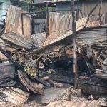 আগরতলা আদালত চত্বরে ভয়াবহ অগ্নিকাণ্ড, পুড়ে ছাই একাধিক দোকান ও ক্লাব