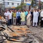 অগ্নিকাণ্ডে ক্ষতিগ্রস্ত আদালত চত্বর পরিদর্শনে মুখ্যমন্ত্রী, সহায়তার আশ্বাস