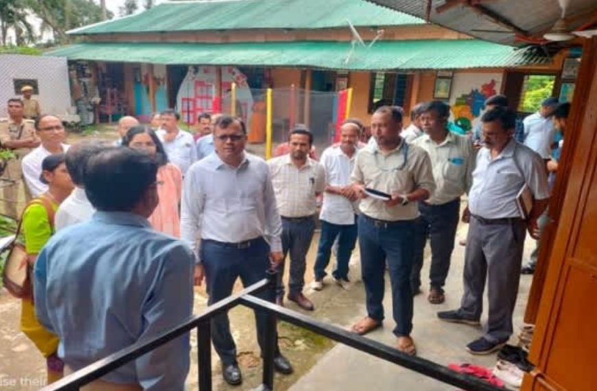 জিরানিয়া আর.ডি. ব্লকে উন্নয়নমূলক প্রকল্পপরিদর্শনে জেলাশাসক, জনসেবার মানোন্নয়নে গুরুত্ব
