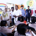 উদয়পুরে তেপানিয়া কলোনী উচ্চবিদ্যালয় এবং দুটি শিশু আবাস পরিদর্শনে রাজ্যপাল