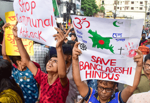 বাংলাদেশে সংখ্যালঘুদের নিরাপত্তা নিশ্চিত ও উগ্রপন্থা দমনের আহ্বান ভারতের