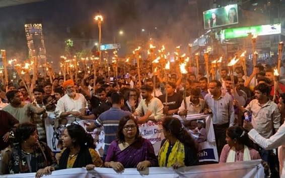 বাংলাদেশে ভগবান রামের ছবি অবমাননার অভিযোগে বিক্ষোভ তীব্র, দেশজুড়ে প্রতিবাদে হিন্দু সম্প্রদায়