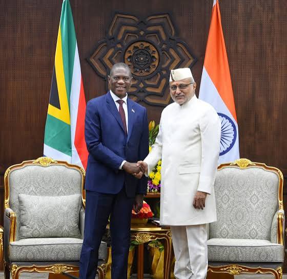 উপরাষ্ট্রপতি রাধাকৃষ্ণনের সঙ্গে বৈঠক দক্ষিণ আফ্রিকার উপ-রাষ্ট্রপতির, গ্লোবাল সাউথের অগ্রাধিকার নিয়ে আলোচনা