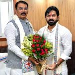বিজেপির এমএলসি প্রার্থী ঘোষণার পর দলীয় কার্যালয়ে পবন সিং, ৮ জুন জমা দেবেন মনোনয়ন