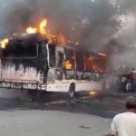 বিহারের নালন্দায় বাসে বিদ্যুৎস্পৃষ্ট হয়ে দম্পতির মৃত্যু, দগ্ধ ৮ শ্রমিক