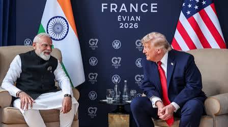 মোদি-ট্রাম্প বৈঠকে ভারত-আমেরিকা সম্পর্ক নিয়ে আশাবাদ, বাণিজ্য ও প্রতিরক্ষা সহযোগিতায় জোর