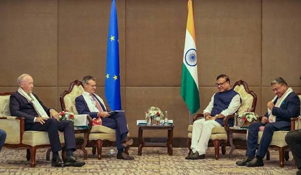 ভারত-ইউরোপীয় ইউনিয়ন সম্পর্ক আরও জোরদারে গুরুত্বপূর্ণ ভূমিকা নিতে পারে অসম: হিমন্ত বিশ্ব শর্মা