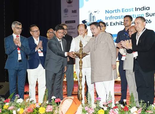 শিলংয়ে উত্তর-পূর্ব অবকাঠামো সম্মেলনের উদ্বোধন করলেন নীতিন গড়করি