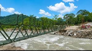 বালাসন নদীর উপর অস্থায়ী পদচারী সেতু নির্মাণ, পুনরায় যুক্ত হল শিলিগুড়ি-মিরিক যোগাযোগ