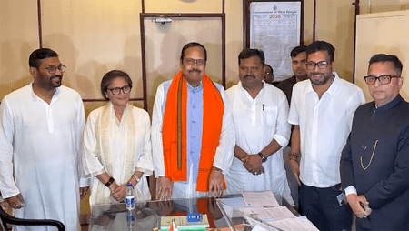 পশ্চিমবঙ্গের রাজ্যসভা উপনির্বাচন: বিজেপির তিন প্রার্থী জমা দিলেন মনোনয়নপত্র