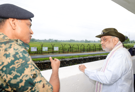বিজেপি সরকারের আমলে অনুপ্রবেশের করিডর এখন সুরক্ষিত সীমান্ত: অমিত শাহ