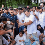 প্রধানমন্ত্রীর বাসভবনের সামনে কংগ্রেসের বিক্ষোভে নেতৃত্ব রাহুলের, আন্দোলন ভণ্ডুল করতে পুলিশ বাধা দিচ্ছে বলে অভিযোগ