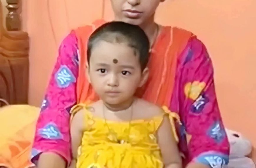 ত্রিপুরার কন্যা মনশ্রীর চিকিৎসায় সাহায্যের আবেদন সমাজসেবী হুসেন মনসুরি